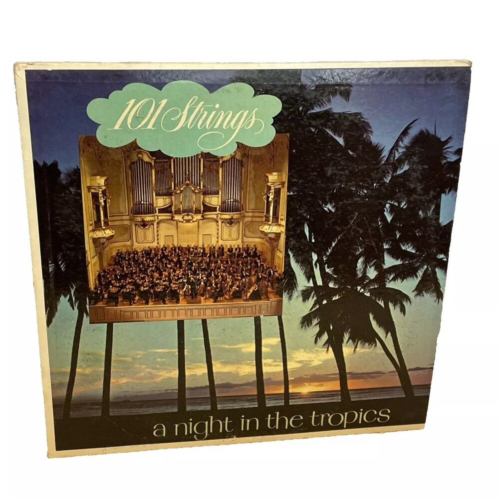 101 Strings A Night In The Tropics (Vinyl, 1957) Somerset SF-4400 VG LP Record